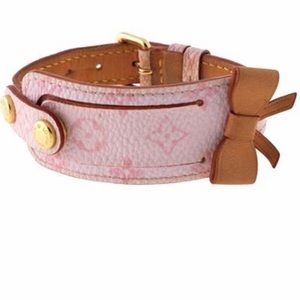 Vintage Louis Vuitton Cherry Blossom Pink Bracelet ID